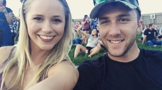 Kathy Tomac son Eli Tomac with his love Jessica at Dixie Chicks concert.